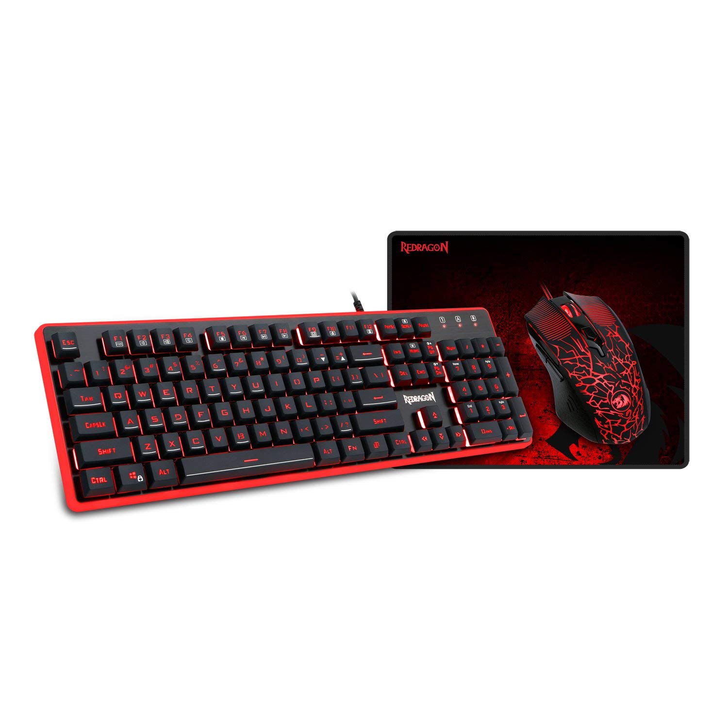 Redragon S107 Gaming Keyboard  - đánh giá và giá Gaming Keyboard And Mouse Combo
