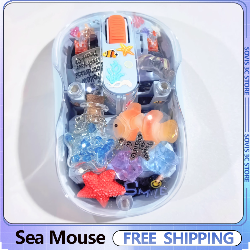 Whale/Starfish Handmade Transp - đánh giá và giá Keyboard Gaming Transparent